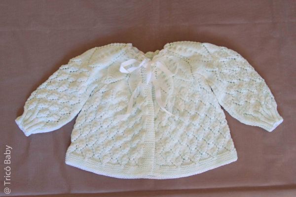 Casaquinho Princesinha Branco