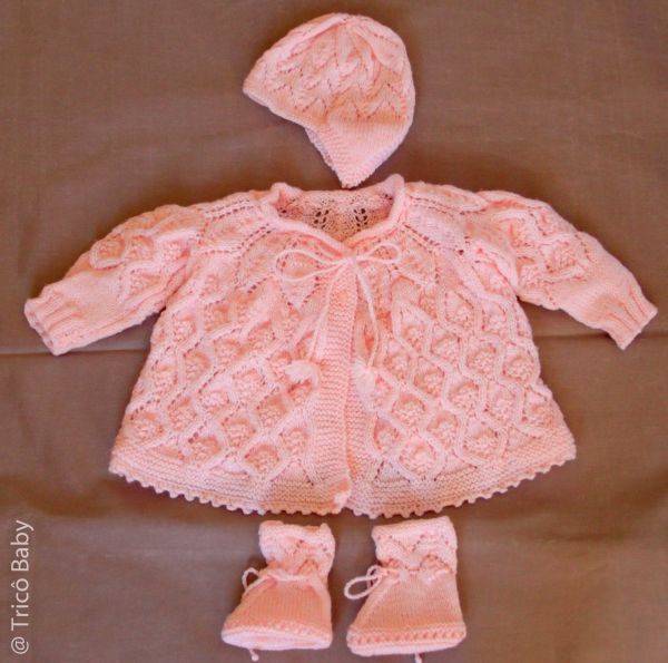 Conjunto Rosa Lã
